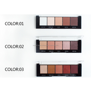 China 5 sombra de ojos de color impermeable recargable paleta <span class=keywords><strong>precio</strong></span> - Product Image 1