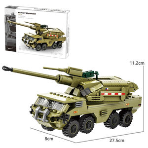 Wange 3510 Equipment Tank DANA M2 MOC Model Educational Assemble Building Block <b>Toy</b> Set Ornaments Kids Boy <b>Toy</b> Gift Wholesale - Product Image 5