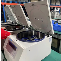 Centrifugeuse de table à basse vitesse OJIMU LXJ-280B en acier inoxydable avec rotor horizontal oscillant, capacité maximale de 1000 ml, pour semence bovine et équine