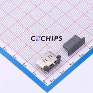 HDMI-GD-117PWB HDMI Connector SMD Connector ( Connector Type: HDMI-A )( Gender: Female )( Total Number of PINs: 19P ) - Product Image 2