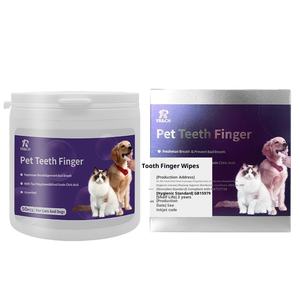 Salviette per la Pulizia dei Denti degli Animali Domestici in Tessuto Non Tessuto Ecologico OEM per il Commercio Estero, Usa e Getta per Cani - Product Image 6