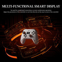 Manette de jeu sans fil Mojhon Aether C6 pour Nintendo Switch / PC, manette de jeu pour téléphone portable avec joystick à effet Hall
