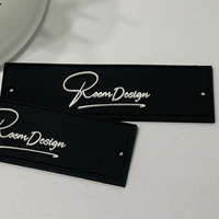 Patchs personnalisables en PVC souple et écologique, avec logo 3D en relief, motifs fleurs, alphabet, étoiles, cœurs, à crocheter ou à coudre pour chapeaux