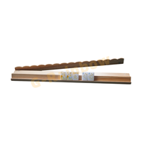 Support en bois naturel sur mesure pour tuiles de mahjong, avec pousseurs magnétiques puissants, pour mahjong américain