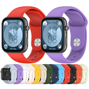 <span class=keywords><strong>Correa</strong></span> de Reloj Inteligente de Silicona Rosa de Moda BEEFLYPOWER para <span class=keywords><strong>Huawei</strong></span> Watch <span class=keywords><strong>Fit</strong></span> 3, <span class=keywords><strong>Correa</strong></span> Deportiva, en Caja - Product Image 2