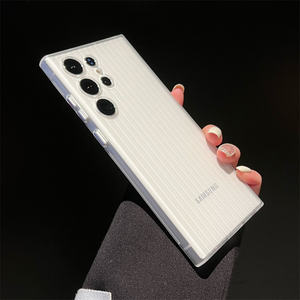 2024 nouvelle coque de téléphone de style bagage de <span class=keywords><strong>valise</strong></span> à rayures de peau mate pour <span class=keywords><strong>samsung</strong></span> galaxy s24 23 plus ultra - Product Image 4