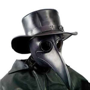 <span class=keywords><strong>Masque</strong></span> <span class=keywords><strong>de</strong></span> Docteur <span class=keywords><strong>de</strong></span> <span class=keywords><strong>la</strong></span> <span class=keywords><strong>Peste</strong></span> <span class=keywords><strong>Noir</strong></span> à Long Nez Bec d'Oiseau Steampunk pour Adulte – Accessoire <span class=keywords><strong>de</strong></span> Costume d'Halloween – Vente Directe Usine - Product Image 1