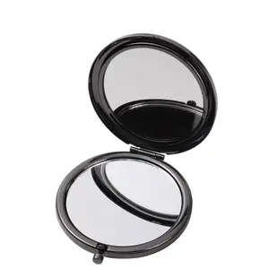 Tri-Fold Lighted Makeup Mirror With Touch Screen Dimming Dual Power Supply High Definition Clarity Cosmetic Mirror