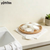 Toalla Facial Desechable de Fibra Vegetal No Tejida Comprimida, Biodegradable, Diseño Moneda Mágica, para Viajes, Hotel, Spa, Salón de Belleza, Limpieza, OEM, Venta al Por Mayor