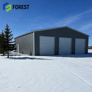 Lámina de Acero Industrial Prefabricada de Alta Resistencia para Almacenes, Talleres, Granjas, Hospitales, Centros Comerciales, Supermercados y Almacenamiento - Product Image 1