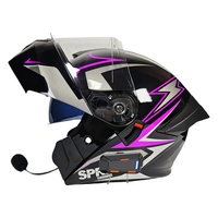 Casco de Motocicleta Portátil para Conducir a Precio de Mayoreo con Bluetooth y Luces Traseras LED Inteligentes Fabricante de Cascos para Motocicleta