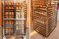 Maßgefertigter Lebensmittelgeeigneter Edelstahl-Dampfgarerwagen mit Mehreren Ebenen für Dim Sum