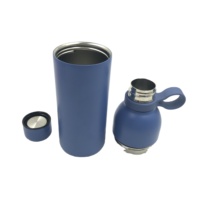OEM/ODM 2 en 1, conception spéciale, refroidisseur de canettes, double paroi en acier inoxydable, bouteilles d'eau isothermes pour garder le froid et le chaud