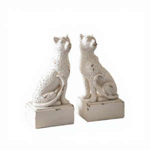 Sujetalibros <span class=keywords><strong>de</strong></span> Resina Estilo Francés Retro con Forma <span class=keywords><strong>de</strong></span> Gato, Decoración Creativa para Librería, Estilo Smokie, para Escritorio - Product Image 1