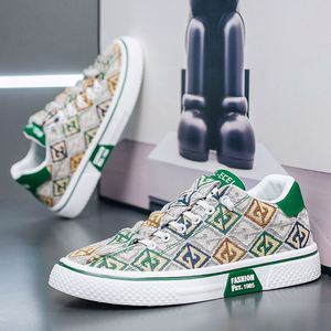 Zapatillas de Lona Transpirables de Primavera, Modernas, Combinables con Todo, Casuales, de Skate, para Hombre, con Suela Suave, Deportivas, de Tela Delgada - Product Image 2