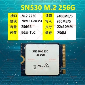 솔리드 스테이트 드라이브 M.2 휴대용 하드 드라이브 카메라 CFE 카드 SN530-2230 256GB - Product Image 4