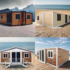 Maison triangulaire moderne préfabriquée, cabane en A, maison en bois minimaliste, petite maison portable pour <span class=keywords><strong>location</strong></span> de vacances. - Product Image 3