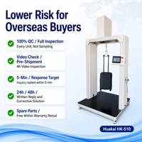 Testeur d'oscillation et d'impact pour bagages HK-510 20cpm, machine de test de secousses pour poignées de valises, idéal pour l'assurance qualité des usines de sacs de voyage et des laboratoires.