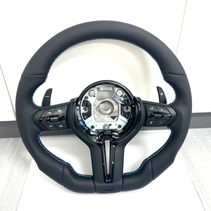 Volante Deportivo Personalizado para <span class=keywords><strong>BMW</strong></span> E60 E71 E87 E90 F10 F20 F30 F32 E92 E53 X4 E82 G31 X6 <span class=keywords><strong>320i</strong></span> - Product Image 6