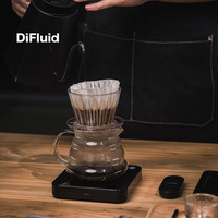 Medidor de TDS para Café DiFluid BCS, Refractómetro, Báscula Inteligente Ti Combo con Temporizador de Flujo para Cafeterías, Academias de Formación