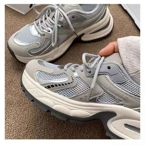 Zapatillas Retro de Suela Gruesa para Mujer, Estilo Dad Sneakers, Primavera 2026, Novedad, Súper Populares, Versátiles, para Uso Diario Informal - Product Image 6