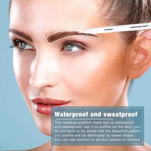 Stylos marqueurs à double pointe pour sourcils, personnalisés, médicaux, non toxiques, encre violette, stériles, marqueurs chirurgicaux pour la peau - Product Image 6