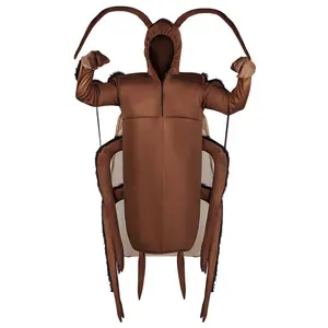 Halloween Funny Family Group Carnival Cosplay Party Jumpsuit stage role play men's cockroach one-piece Costume