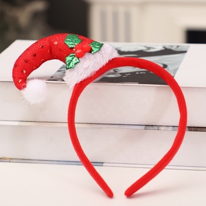 Bestseller Rotes Niedliches Weihnachts-Stirnband mit Filz-Weihnachtsbaum - Product Image 6