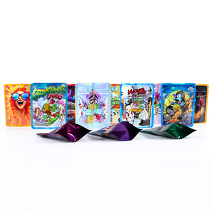Bolsa de pie a prueba de olores resellable comestible para alimentos, embalaje de 3,5g, 7g, 1oz, 1g, bolsa de Mylar con cremallera, impresión personalizada de su propio logotipo - Product Image 6