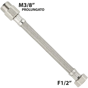 Acero inoxidable flexible M 3/8 Extended F 1/2-CM 30 para herramienta de torneado - Product Image 2