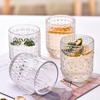 Gobelet en verre transparent moderne et durable Kaly's pour la maison, la table, les mariages, les réceptions, la restauration, anti-fuite, alimentaire, design classique