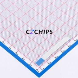 FFC-1.0-4P-50mm-B FFC Cable (Flexible Flat Cable) P=1mm Connector 4P 1mm 0.3mm Reverse - Product Image 2