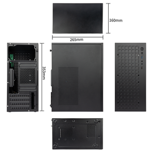 RGeek Micro ATX чехол для ПК мини-ПК <span class=keywords><strong>ITX</strong></span> настольный компьютер чехол Micro ATX MATX DTX <span class=keywords><strong>ITX</strong></span> <span class=keywords><strong>Mini</strong></span> PC, поддержка 3,5 ''HDD - Product Image 4