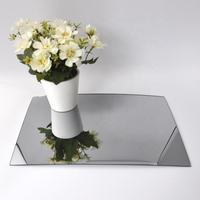 Factory Copper Free Silver Mirror Large Raw Sheet Factory Direct Supply Float Glass Mirror Sheet for Bathroom Deep Processing