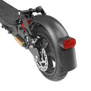 Amortisseur arrière en aluminium rouge version Pro avec feu arrière pour trottinette électrique taille standard Pro/Pro2 - Product Image 2