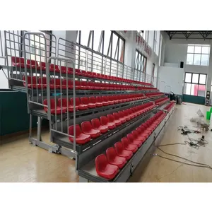 Sistema mobile idraulico elettrico dei sistemi di sedili della tribuna della sedia dell'hdpe del sedile dello stadio del rifornimento della fabbrica per l'esportazione