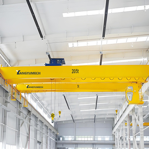 Trung Quốc Nhà Máy bán hàng Kết Cấu Thép dầm ĐÔI CẦU TRỤC <span class=keywords><strong>32</strong></span> tấn với xe đẩy điện - Product Image 1