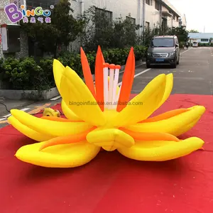 Özelleştirilmiş dekoratif çiçekler şişme yapay çiçek balonlar modeli için parti dekorasyon
