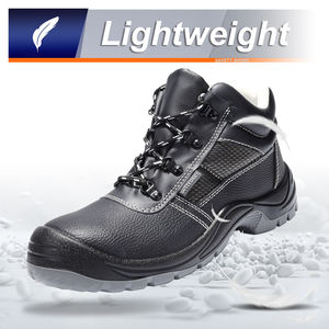 รองเท้าเซฟตี้ JIANKUN SBP ราคาประหยัด กันลื่น กันน้ำ หนังวัวลายนูน พื้น PU หัวเหล็ก เหมาะสำหรับงานก่อสร้างกลางแจ้ง ใช้ได้ทั้งฤดูร้อนและฤดูหนาว - Product Image 6