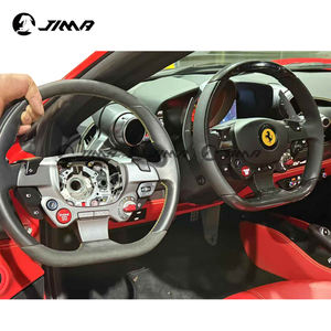 Volant de direction sport intérieur en fibre de carbone pour <span class=keywords><strong>Ferrari</strong></span> F8 GTC4 <span class=keywords><strong>488</strong></span> OEM 860622 892422 70007182 - Product Image 2