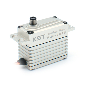 Nuovo Servo Digitale Brushless KST A20-3813 <span class=keywords><strong>4</strong></span> <span class=keywords><strong>3</strong></span>.000G 0,12 Secondi ad Alta Pressione con Ingranaggi in Acciaio Temprato al Bronzo Fosforoso - Product Image 1