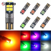 Lampe de plaque d'immatriculation universelle pour voiture T10 3030 W5W 12V IP67 6000K LED Canbus sans erreur, lampe de signalisation