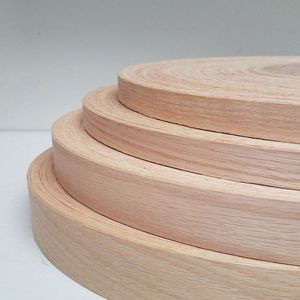 Cạnh Cung Cấp 3/4 "X 200M Tự Nhiên Màu Đỏ Gỗ Sồi <span class=keywords><strong>Veneer</strong></span> Cạnh Dải Ngón Tay <span class=keywords><strong>Veneer</strong></span> Tấm Với Bền Gỗ <span class=keywords><strong>Veneer</strong></span> - Product Image 4