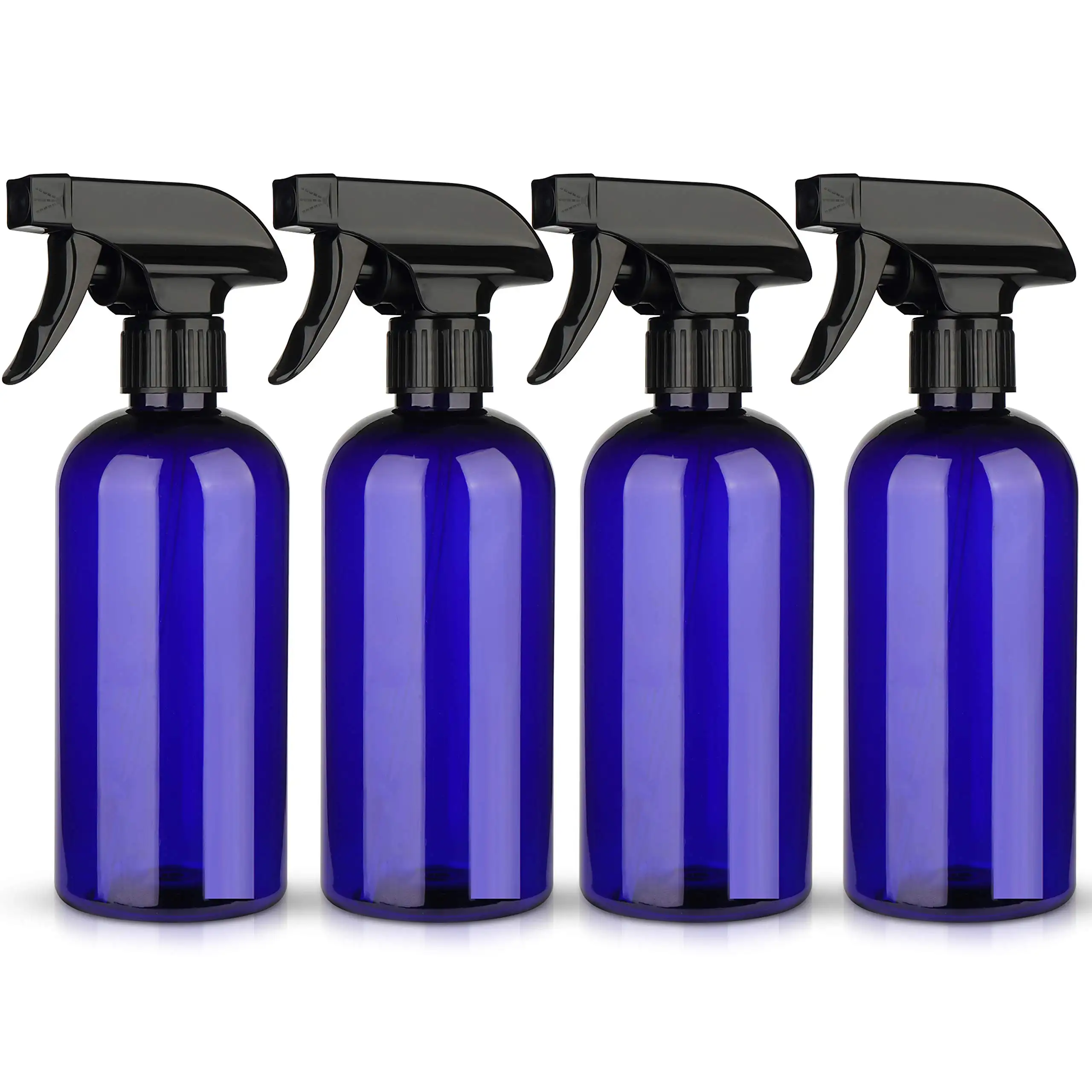 Plastic Empty Cleaning Frosted Effect Spray Bottle Set of PET Essential Oil Bottle