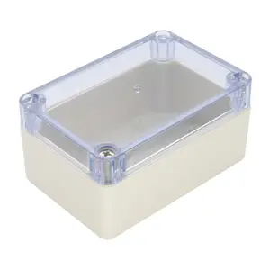 DIY Customization Electronic ABS Plastic Protect Enclosure Clear Cover Waterproof IP65 Junction Box Case