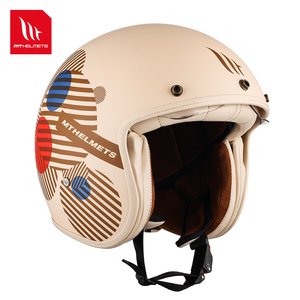 MT LE MANS 2 SV Dual ABS Medio casco para hombres Mujeres Azul Negro Cara abierta Casco de motocicleta con protección solar Nueva condición - Product Image 2