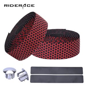 Riderace 2 pz nastro manubrio bici nastro traspirante morbido antiscivolo cinghia a trasmissione fissa per bici avvolge <span class=keywords><strong>MTB</strong></span> accessori per bicicletta RR7391 - Product Image 3