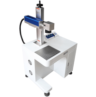 Marqueur laser à fibre de bureau à grande remise 20w 30w 50w pour le métal