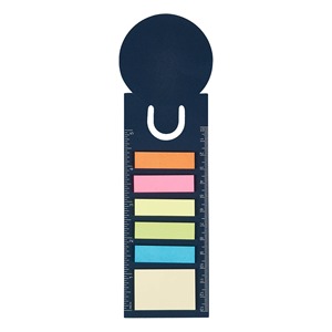 Custom Logo Printed Cardboard <b>Bookmark</b> Ruler Sticky Note Pad 5 Color Page Flags for Business Conference Giveaways - Product Image 5