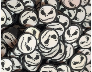 Halloween DIY Kerajinan Kerajinan Resin Slime Polimer Tanah Liat Pesona Campuran Irisan Tanah Liat Taburan - Product Image 2